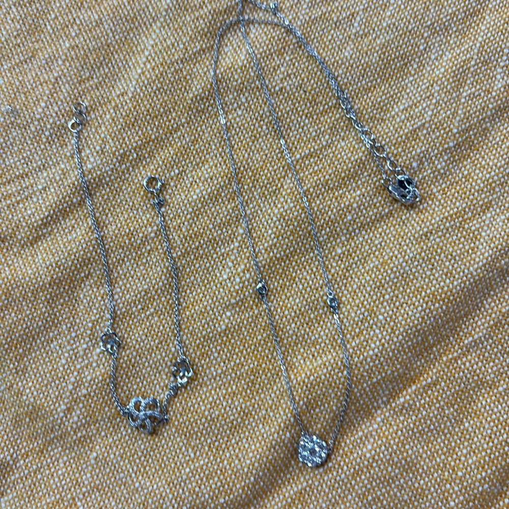 Necklace and bracelet